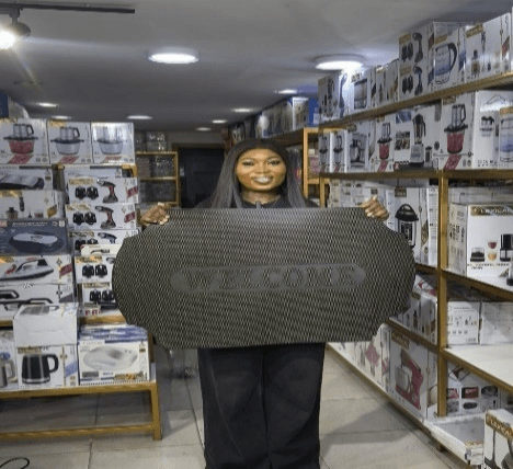 Rubber Welcome Mat