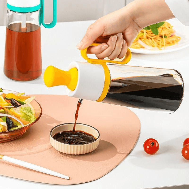 Peas seasoning bottle
