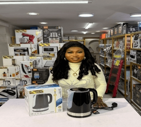 1.7L Lexical Black Electric Kettle