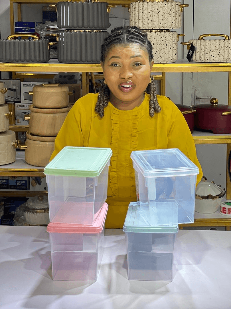 Clear Refridgerator Container
