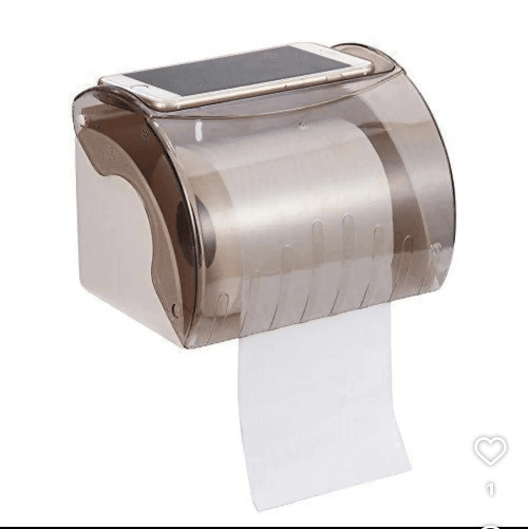 Plastic tissue holder