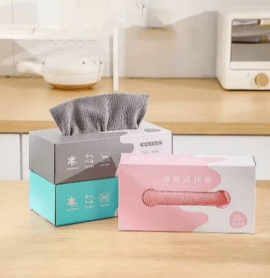 Reuseable tissue box