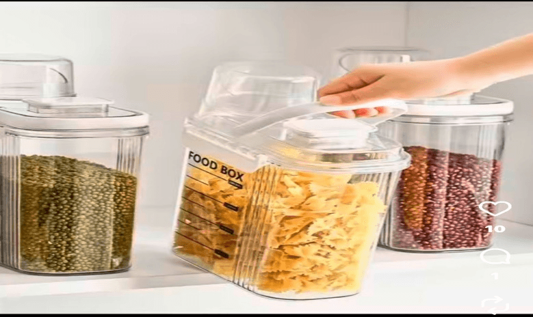 2L Acrylic Cereal Keeper