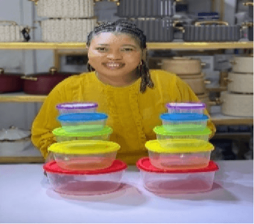 5 IN 1 Rainbow storage container
