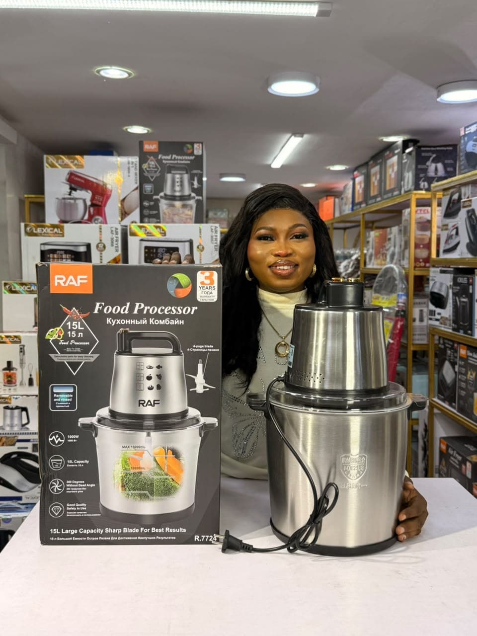 15L RAF Food Processor
