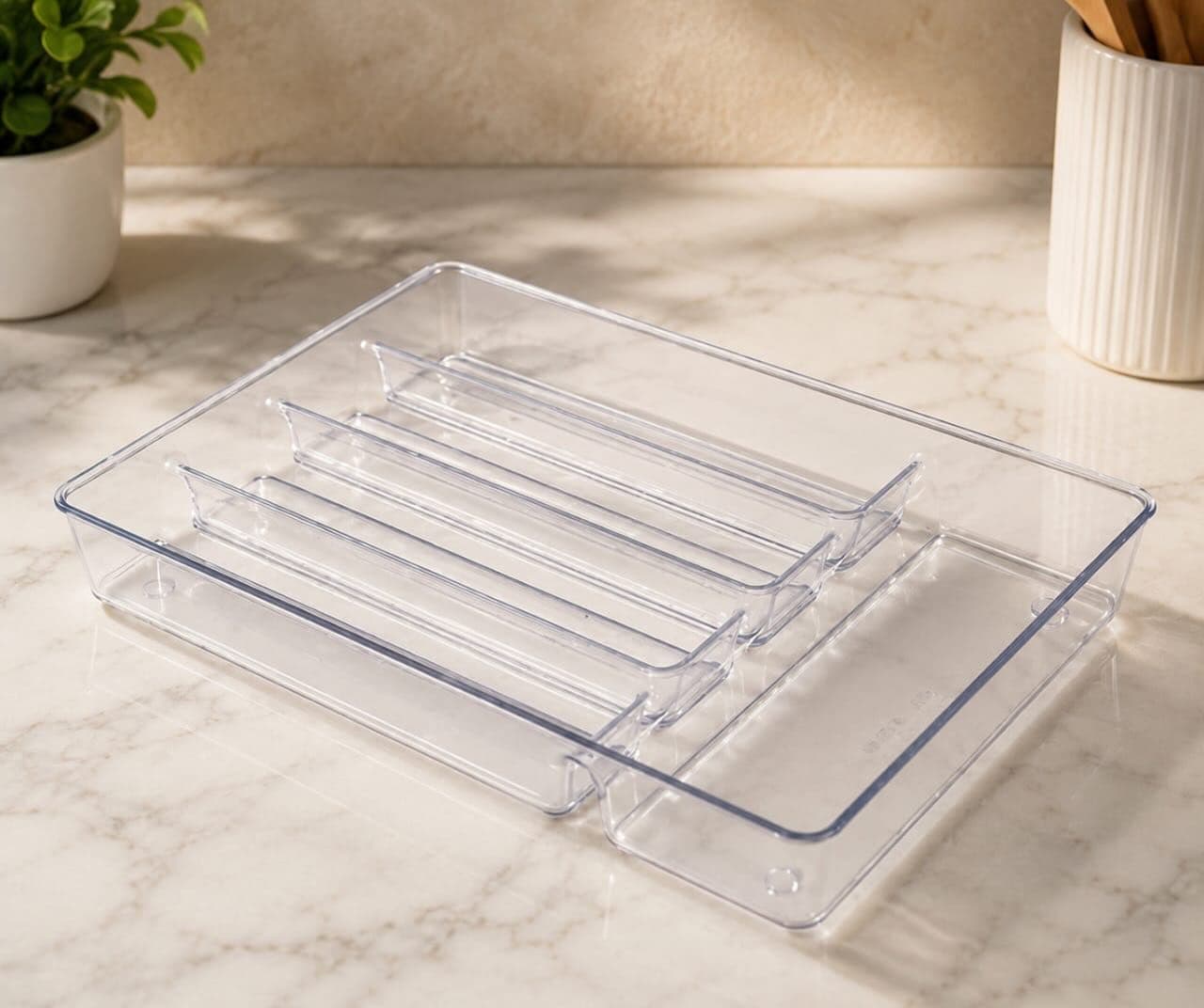 Acrylic Cutlery Organizer